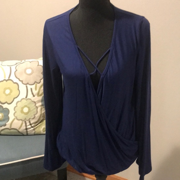 NWT Blue Blouse - from Francesca’s - Picture 1 of 2